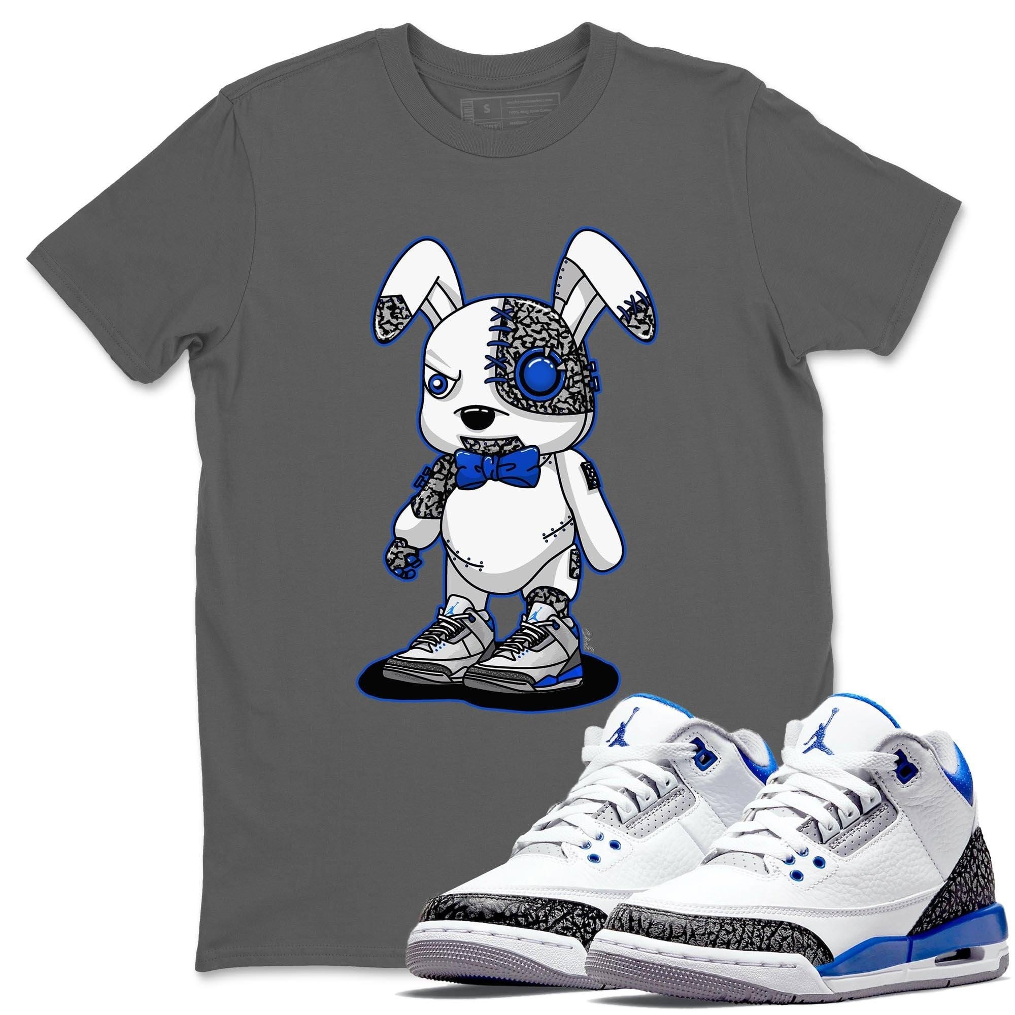 Jordan 3 Racer Blue Sneaker Match Tees Cyborg Bunny Sneaker Tees Jordan 3 Racer Blue Sneaker Release Tees Unisex Shirts