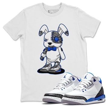 Jordan 3 Racer Blue Sneaker Match Tees Cyborg Bunny Sneaker Tees Jordan 3 Racer Blue Sneaker Release Tees Unisex Shirts