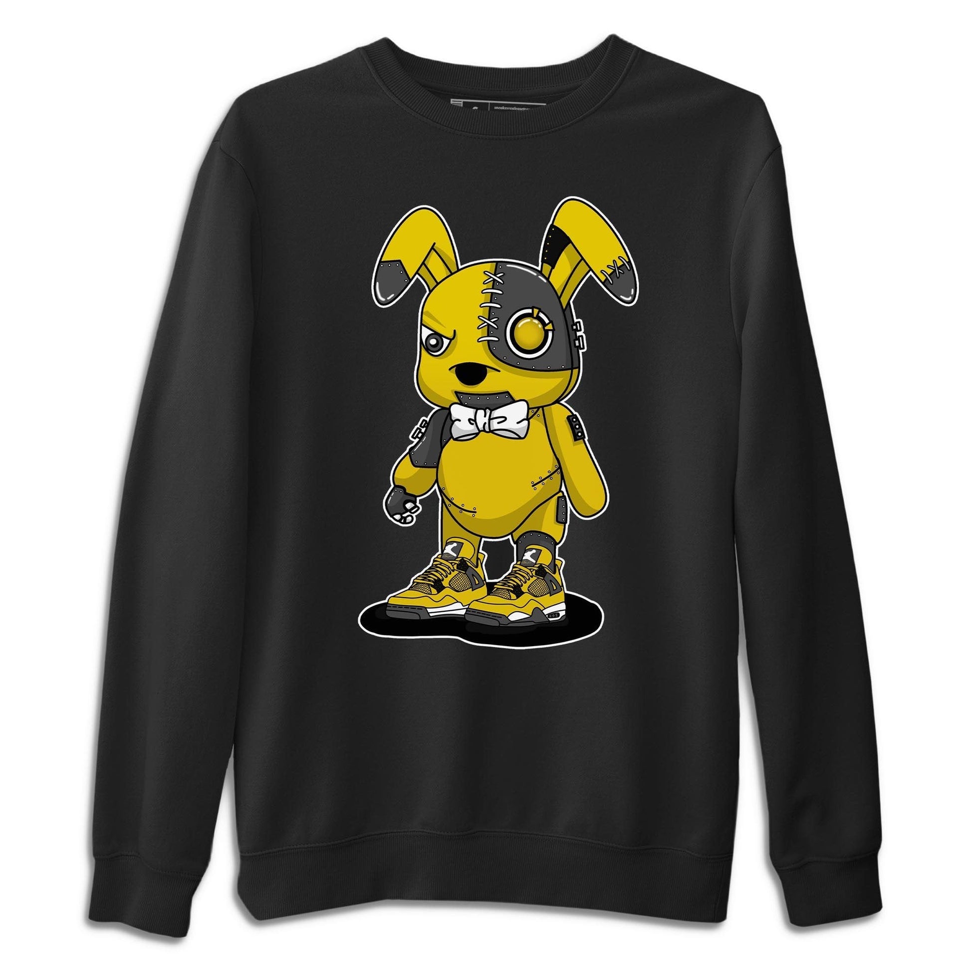 Jordan 4 Lightning Sneaker Match Tees Cyborg Bunny Sneaker Tees Jordan 4 Lightning Sneaker Release Tees Unisex Shirts