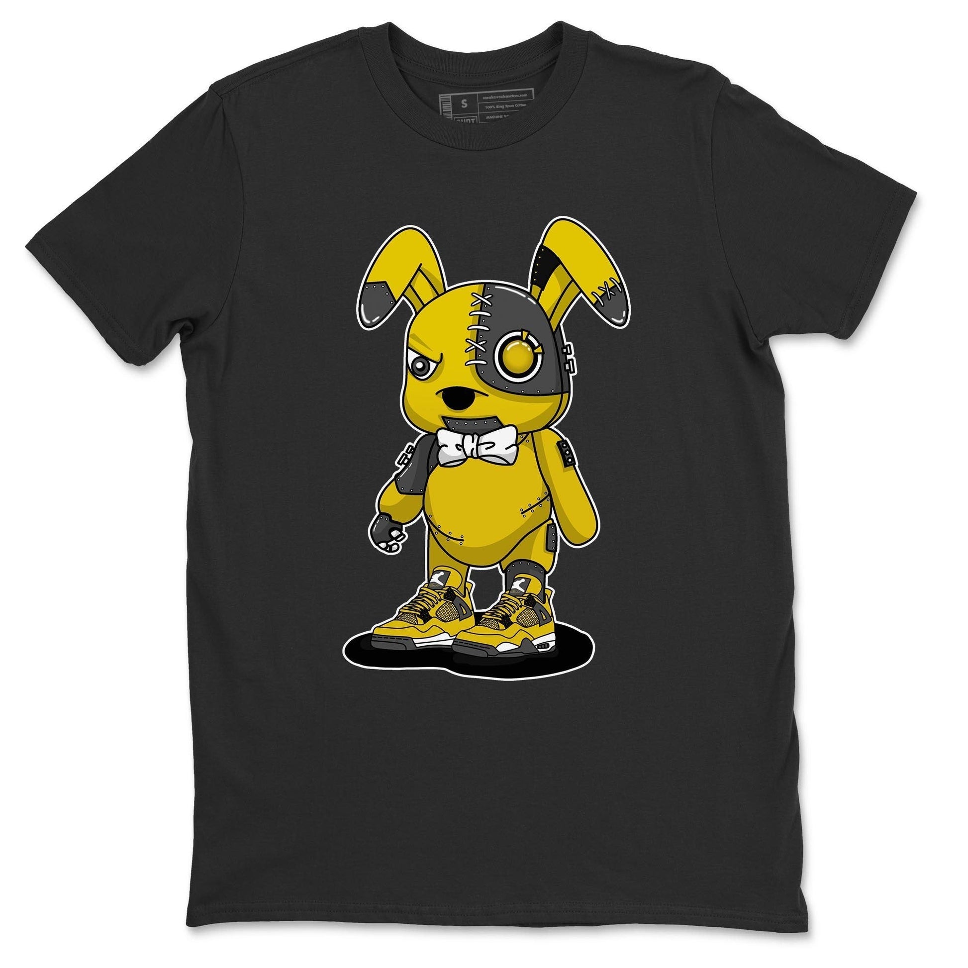 Jordan 4 Lightning Sneaker Match Tees Cyborg Bunny Sneaker Tees Jordan 4 Lightning Sneaker Release Tees Unisex Shirts