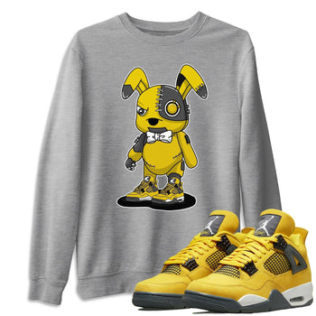 Jordan 4 Lightning Sneaker Match Tees Cyborg Bunny Sneaker Tees Jordan 4 Lightning Sneaker Release Tees Unisex Shirts