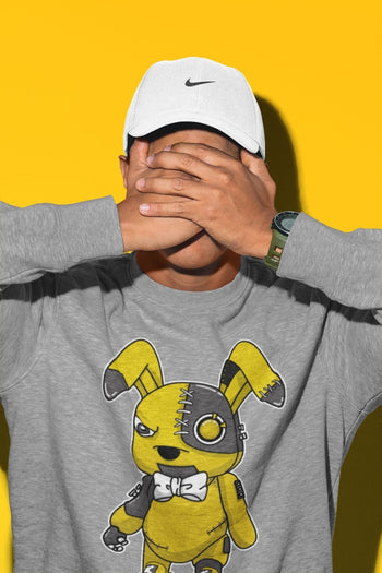 Jordan 4 Lightning Sneaker Match Tees Cyborg Bunny Sneaker Tees Jordan 4 Lightning Sneaker Release Tees Unisex Shirts