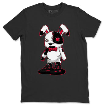 Jordan 4 Red Thunder Sneaker Match Tees Cyborg Bunny Sneaker Tees Jordan 4 Red Thunder Sneaker Release Tees Unisex Shirts