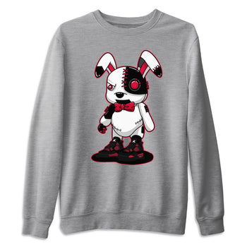 Jordan 4 Red Thunder Sneaker Match Tees Cyborg Bunny Sneaker Tees Jordan 4 Red Thunder Sneaker Release Tees Unisex Shirts