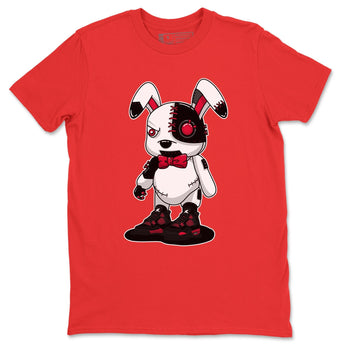 Jordan 4 Red Thunder Sneaker Match Tees Cyborg Bunny Sneaker Tees Jordan 4 Red Thunder Sneaker Release Tees Unisex Shirts