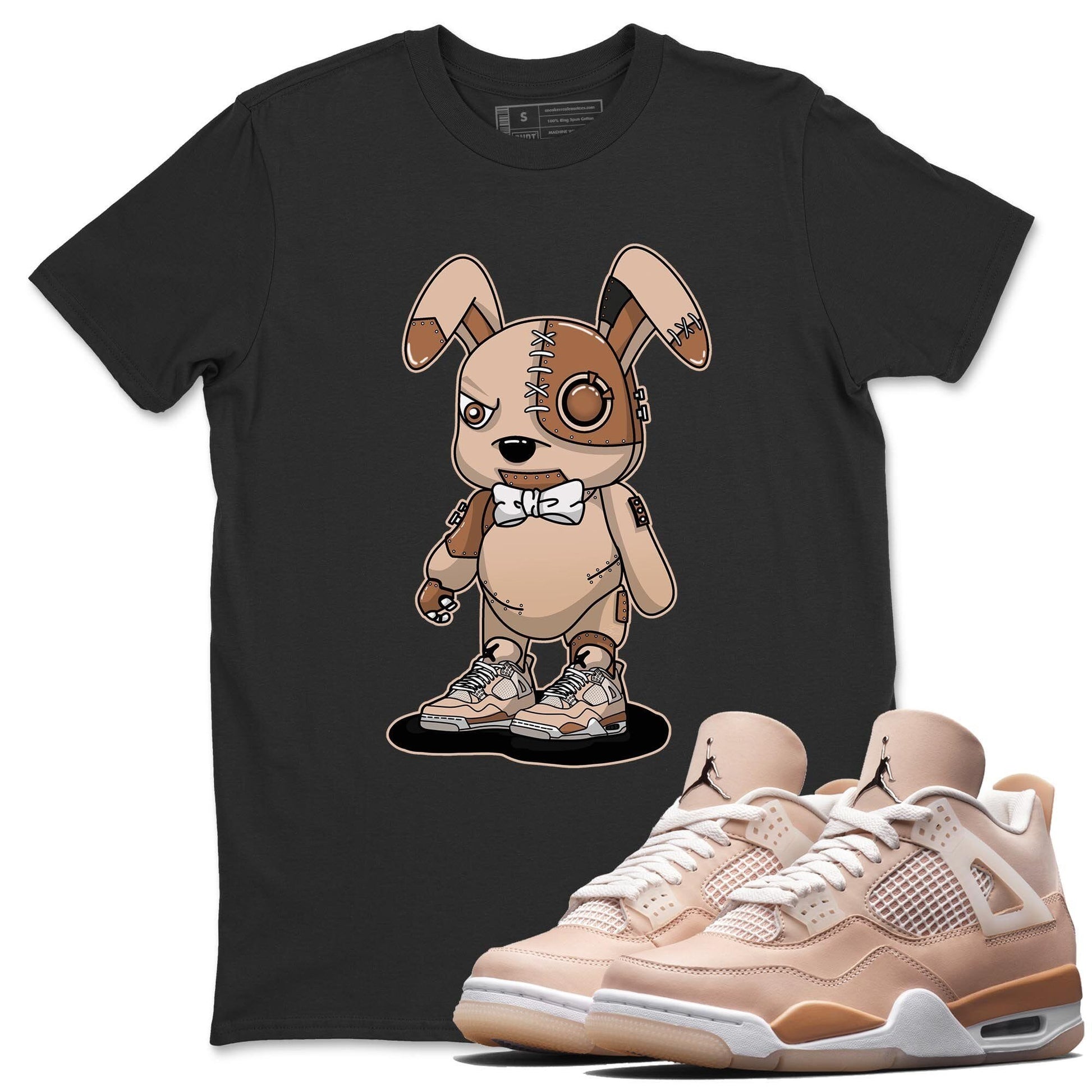 Jordan 4 Shimmer Sneaker Match Tees Cyborg Bunny Sneaker Tees Jordan 4 Shimmer Sneaker Release Tees Unisex Shirts