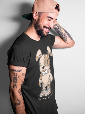 Jordan 4 Shimmer Sneaker Match Tees Cyborg Bunny Sneaker Tees Jordan 4 Shimmer Sneaker Release Tees Unisex Shirts