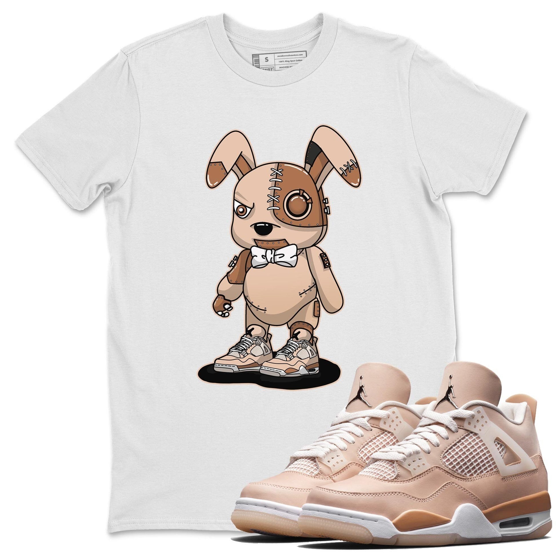 Jordan 4 Shimmer Sneaker Match Tees Cyborg Bunny Sneaker Tees Jordan 4 Shimmer Sneaker Release Tees Unisex Shirts