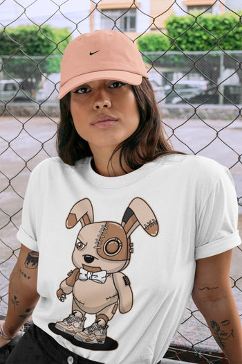 Jordan 4 Shimmer Sneaker Match Tees Cyborg Bunny Sneaker Tees Jordan 4 Shimmer Sneaker Release Tees Unisex Shirts