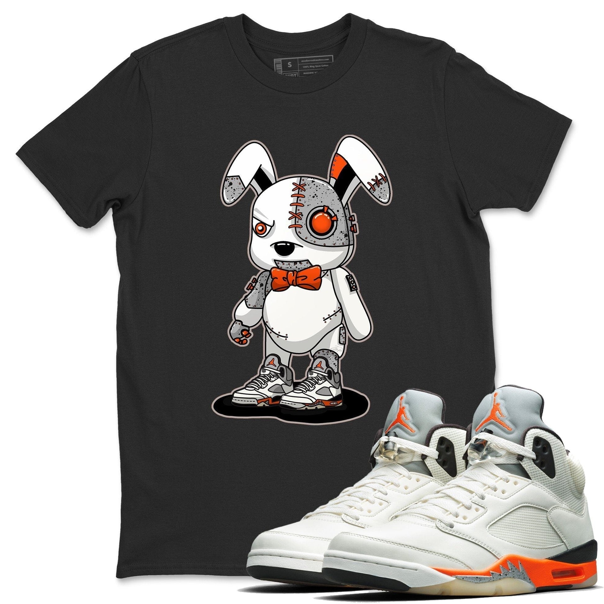 Jordan 5 Shattered Backboard Sneaker Match Tees Cyborg Bunny Sneaker Tees Jordan 5 Shattered Backboard Sneaker Release Tees Unisex Shirts