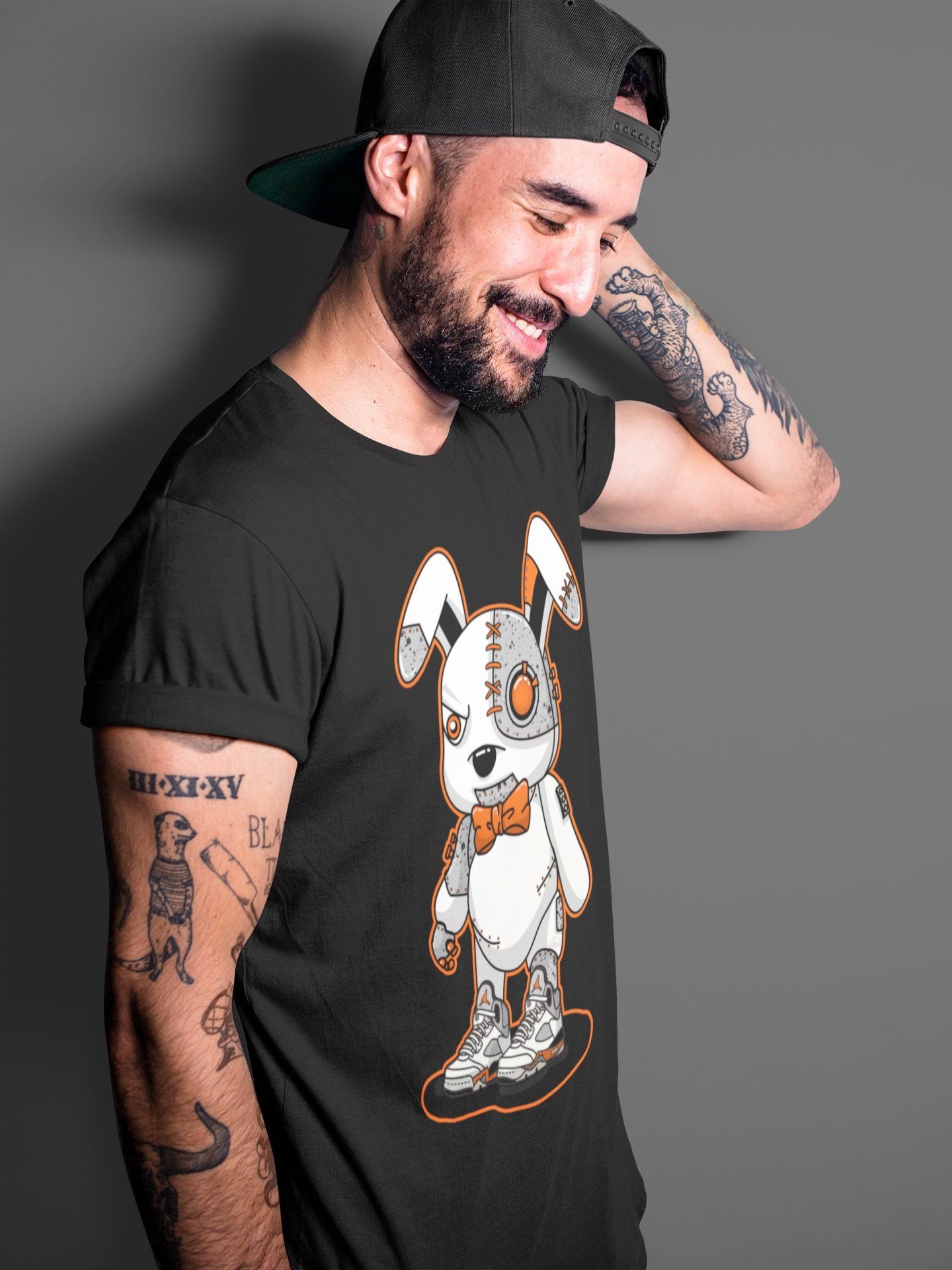 Jordan 5 Shattered Backboard Sneaker Match Tees Cyborg Bunny Sneaker Tees Jordan 5 Shattered Backboard Sneaker Release Tees Unisex Shirts