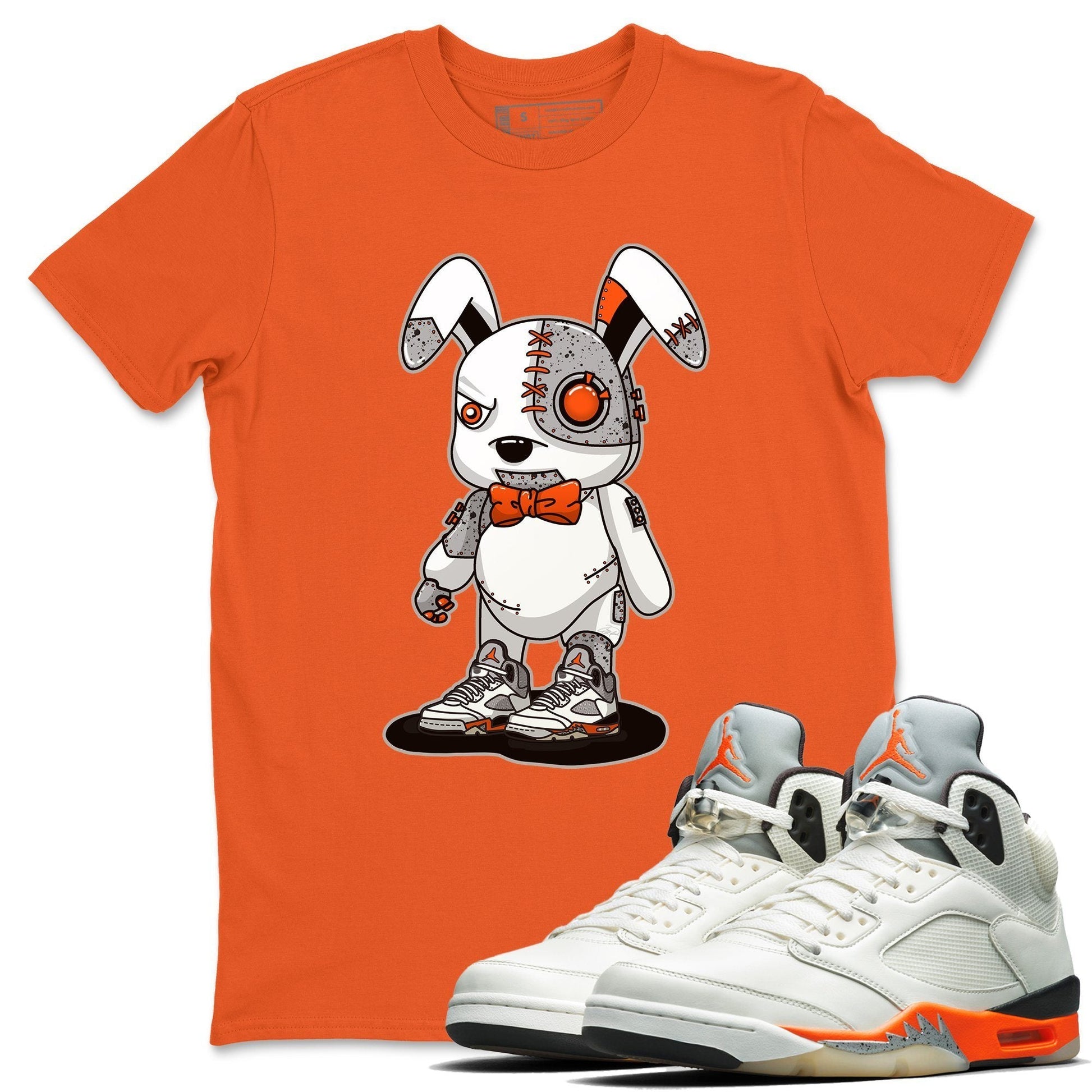 Jordan 5 Shattered Backboard Sneaker Match Tees Cyborg Bunny Sneaker Tees Jordan 5 Shattered Backboard Sneaker Release Tees Unisex Shirts