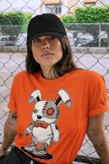 Jordan 5 Shattered Backboard Sneaker Match Tees Cyborg Bunny Sneaker Tees Jordan 5 Shattered Backboard Sneaker Release Tees Unisex Shirts