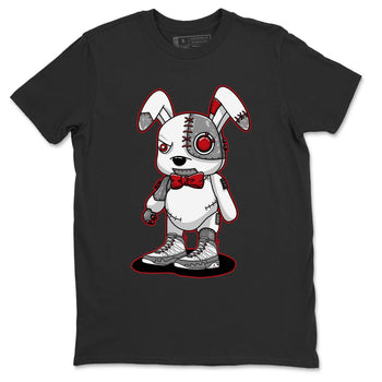 Jordan 9 Fire Red Sneaker Match Tees Cyborg Bunny Sneaker Tees Jordan 9 Fire Red Sneaker Release Tees Unisex Shirts