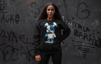 Jordan 1 Travis Scott Fragment Sneaker Match Tees Cyborg Bunny Sneaker Tees Jordan 1 Travis Scott Fragment Sneaker Release Tees Unisex Shirts