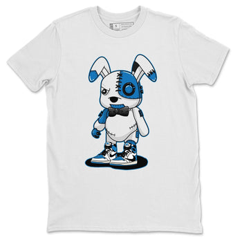 Jordan 1 Travis Scott Fragment Sneaker Match Tees Cyborg Bunny Sneaker Tees Jordan 1 Travis Scott Fragment Sneaker Release Tees Unisex Shirts
