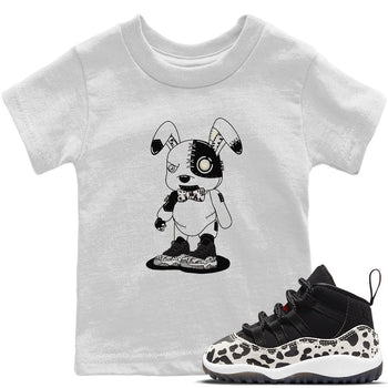 Jordan 11 Animal Instinct Sneaker Match Tees Cyborg Bunny Sneaker Tees Jordan 11 Animal Instinct Sneaker Release Tees Kids Shirts