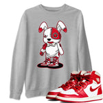 Jordan 1 Newstalgia Sneaker Match Tees Cyborg Bunny Sneaker Tees Jordan 1 Newstalgia Sneaker Release Tees Unisex Shirts