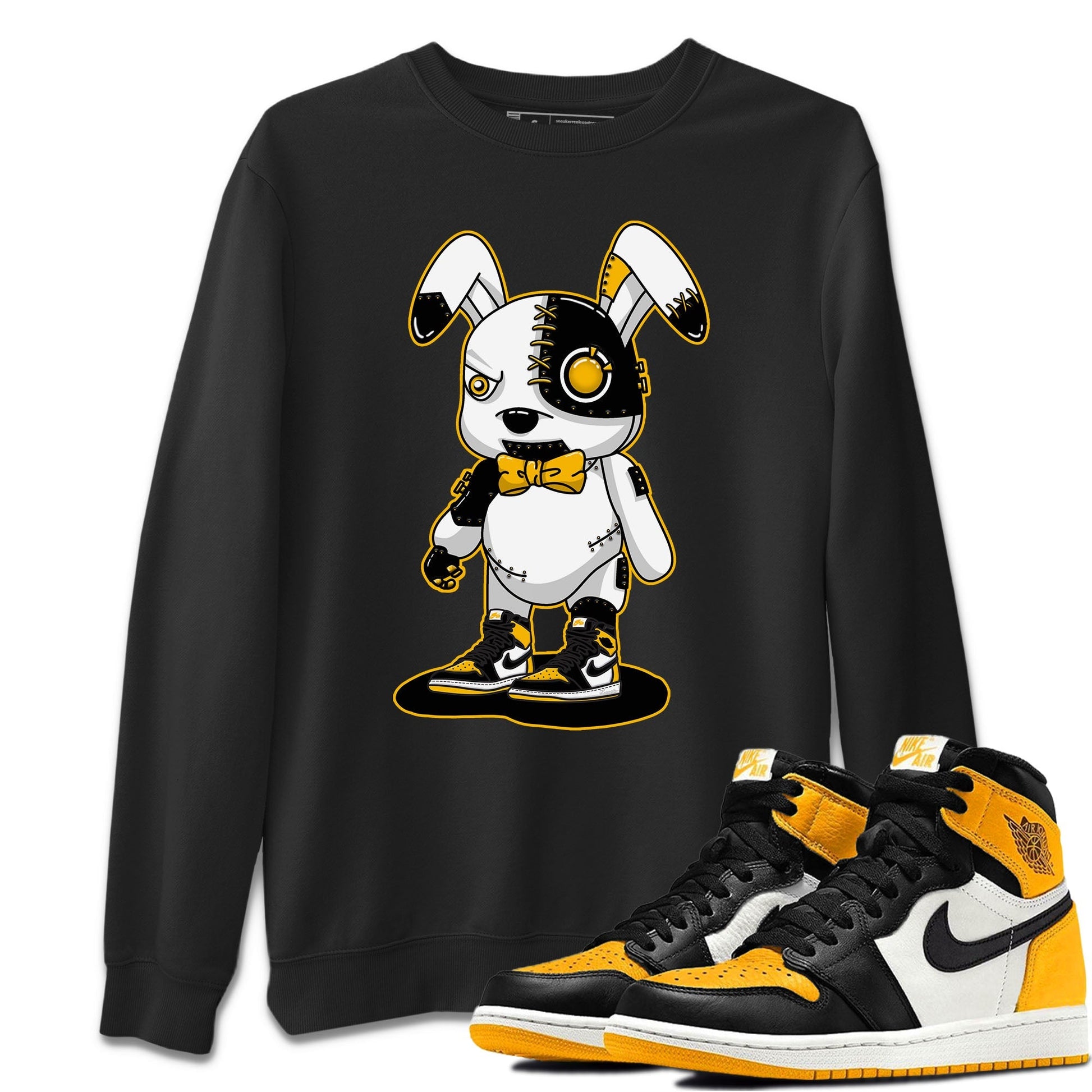 Jordan 1 Taxi Sneaker Match Tees Cyborg Bunny Sneaker Tees Jordan 1 Taxi Sneaker Release Tees Unisex Shirts