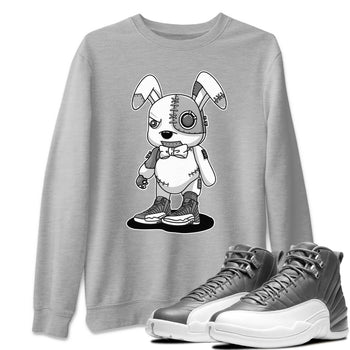 Jordan 12 Stealth Sneaker Match Tees Cyborg Bunny Sneaker Tees Jordan 12 Stealth Sneaker Release Tees Unisex Shirts
