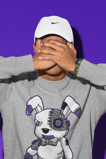 Jordan 3 Dark Iris Sneaker Match Tees Cyborg Bunny Sneaker Tees Jordan 3 Dark Iris Sneaker Release Tees Unisex Shirts