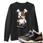 Jordan 3 Desert Elephant Sneaker Match Tees Cyborg Bunny Sneaker Tees Jordan 3 Desert Elephant Sneaker Release Tees Unisex Shirts