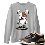 Jordan 3 Desert Elephant Sneaker Match Tees Cyborg Bunny Sneaker Tees Jordan 3 Desert Elephant Sneaker Release Tees Unisex Shirts