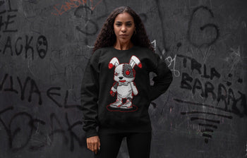 Jordan 3 Fire Red Sneaker Match Tees Cyborg Bunny Sneaker Tees Jordan 3 Fire Red Sneaker Release Tees Unisex Shirts