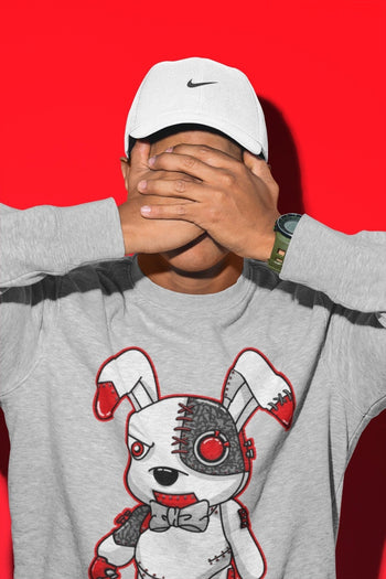 Jordan 3 Fire Red Sneaker Match Tees Cyborg Bunny Sneaker Tees Jordan 3 Fire Red Sneaker Release Tees Unisex Shirts