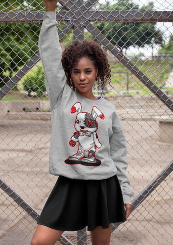 Jordan 3 Fire Red Sneaker Match Tees Cyborg Bunny Sneaker Tees Jordan 3 Fire Red Sneaker Release Tees Unisex Shirts