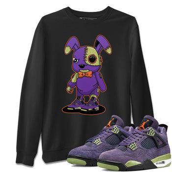 Jordan 4 Canyon Purple Sneaker Match Tees Cyborg Bunny Sneaker Tees Jordan 4 Canyon Purple Sneaker Release Tees Unisex Shirts