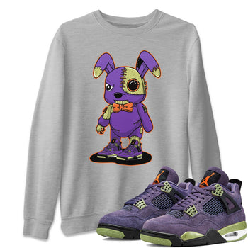 Jordan 4 Canyon Purple Sneaker Match Tees Cyborg Bunny Sneaker Tees Jordan 4 Canyon Purple Sneaker Release Tees Unisex Shirts
