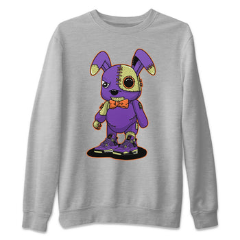 Jordan 4 Canyon Purple Sneaker Match Tees Cyborg Bunny Sneaker Tees Jordan 4 Canyon Purple Sneaker Release Tees Unisex Shirts