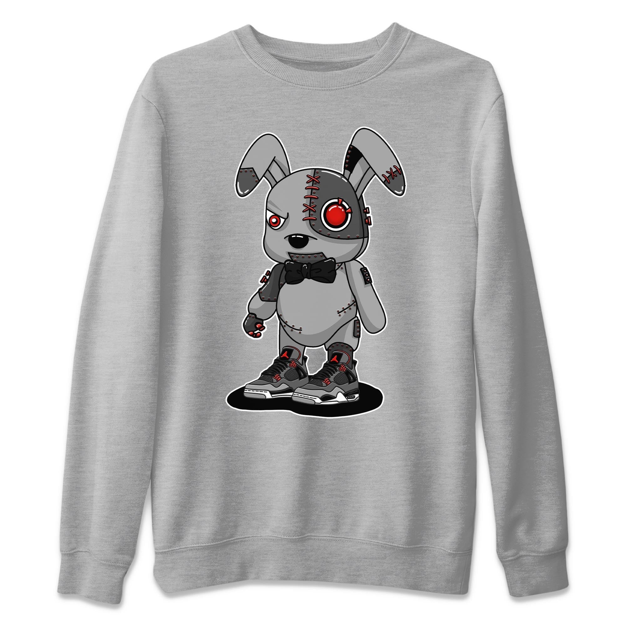 Jordan 4 Infrared Sneaker Match Tees Cyborg Bunny Sneaker Tees Jordan 4 Infrared Sneaker Release Tees Unisex Shirts