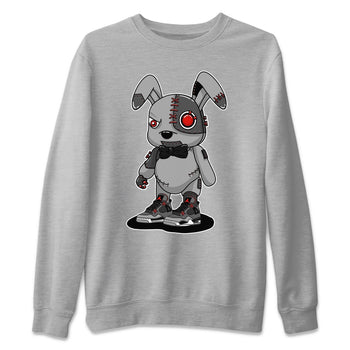 Jordan 4 Infrared Sneaker Match Tees Cyborg Bunny Sneaker Tees Jordan 4 Infrared Sneaker Release Tees Unisex Shirts