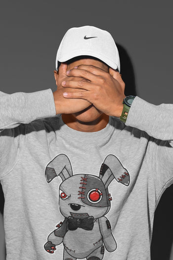 Jordan 4 Infrared Sneaker Match Tees Cyborg Bunny Sneaker Tees Jordan 4 Infrared Sneaker Release Tees Unisex Shirts