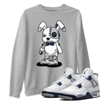 Jordan 4 Midnight Navy Sneaker Match Tees Cyborg Bunny Sneaker Tees Jordan 4 Midnight Navy Sneaker Release Tees Unisex Shirts