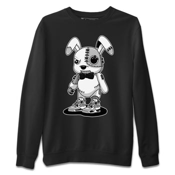 Jordan 4 Military Black Sneaker Match Tees Cyborg Bunny Sneaker Tees Jordan 4 Military Black Sneaker Release Tees Unisex Shirts