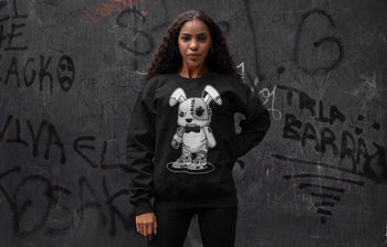 Jordan 4 Military Black Sneaker Match Tees Cyborg Bunny Sneaker Tees Jordan 4 Military Black Sneaker Release Tees Unisex Shirts