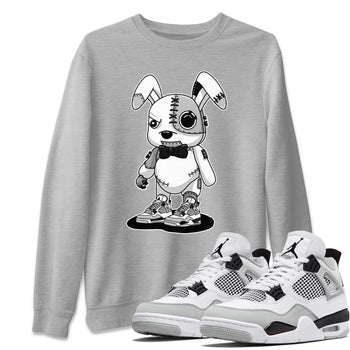 Jordan 4 Military Black Sneaker Match Tees Cyborg Bunny Sneaker Tees Jordan 4 Military Black Sneaker Release Tees Unisex Shirts
