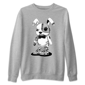 Jordan 4 Military Black Sneaker Match Tees Cyborg Bunny Sneaker Tees Jordan 4 Military Black Sneaker Release Tees Unisex Shirts