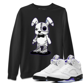 Jordan 5 Concord Sneaker Match Tees Cyborg Bunny Sneaker Tees Jordan 5 Concord Sneaker Release Tees Unisex Shirts