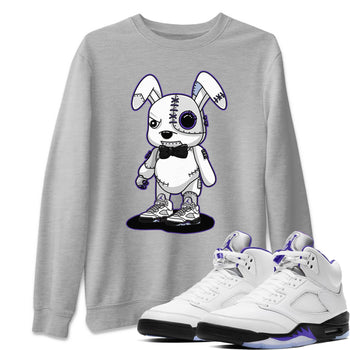Jordan 5 Concord Sneaker Match Tees Cyborg Bunny Sneaker Tees Jordan 5 Concord Sneaker Release Tees Unisex Shirts