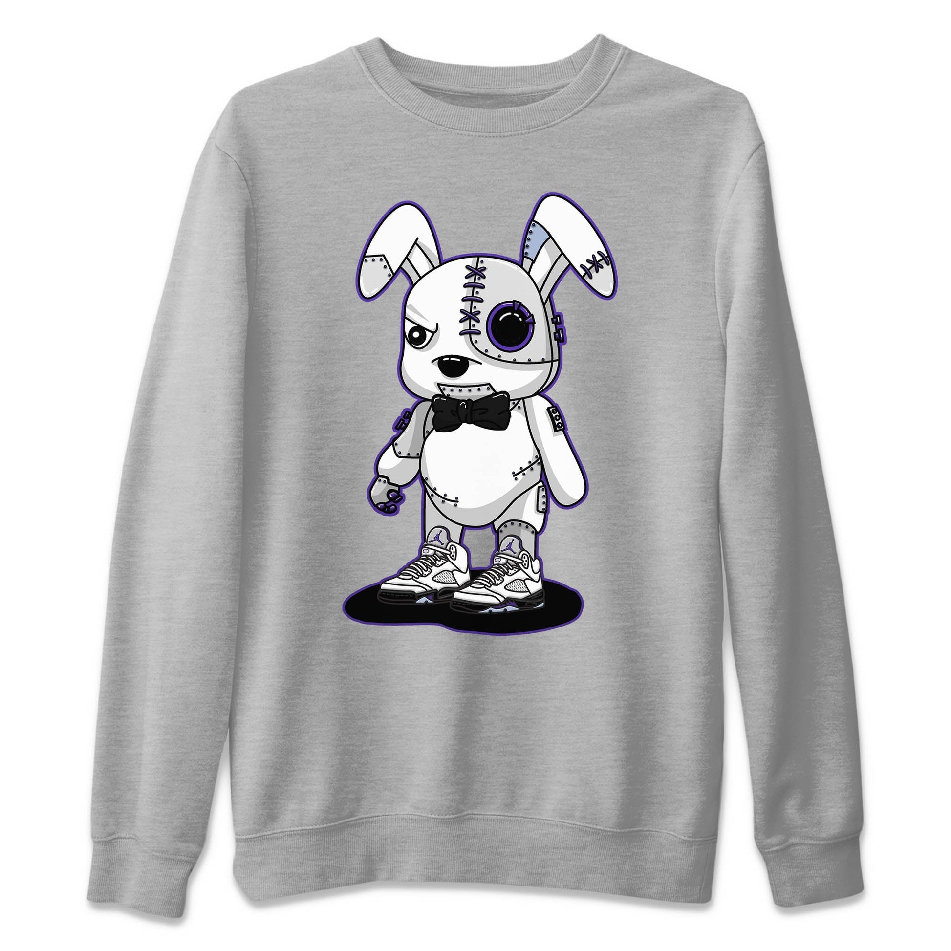 Jordan 5 Concord Sneaker Match Tees Cyborg Bunny Sneaker Tees Jordan 5 Concord Sneaker Release Tees Unisex Shirts