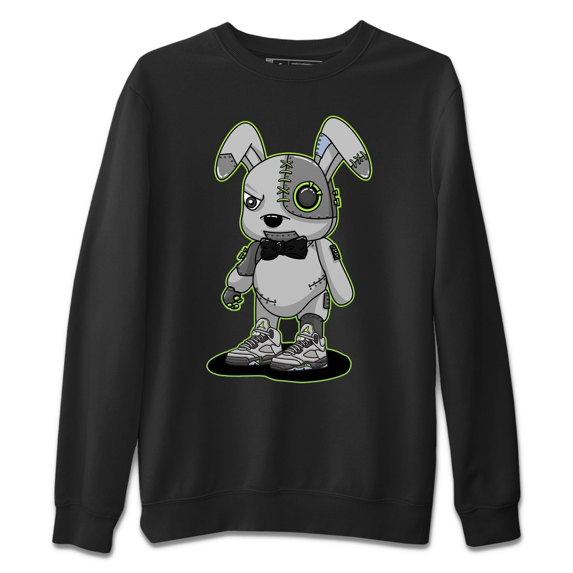 Jordan 5 Green Bean Sneaker Match Tees Cyborg Bunny Sneaker Tees Jordan 5 Green Bean Sneaker Release Tees Unisex Shirts