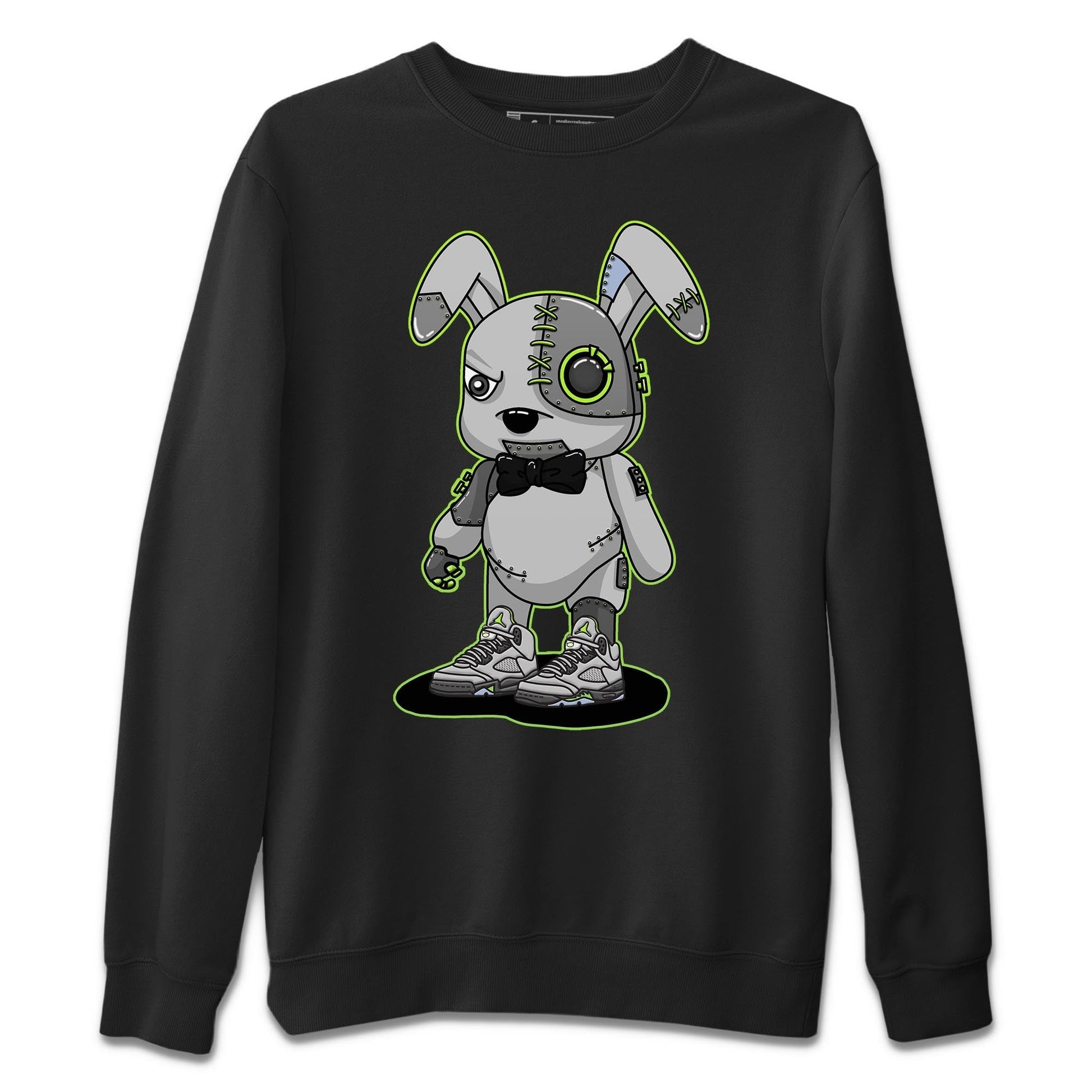 Jordan 5 Green Bean Sneaker Match Tees Cyborg Bunny Sneaker Tees Jordan 5 Green Bean Sneaker Release Tees Unisex Shirts