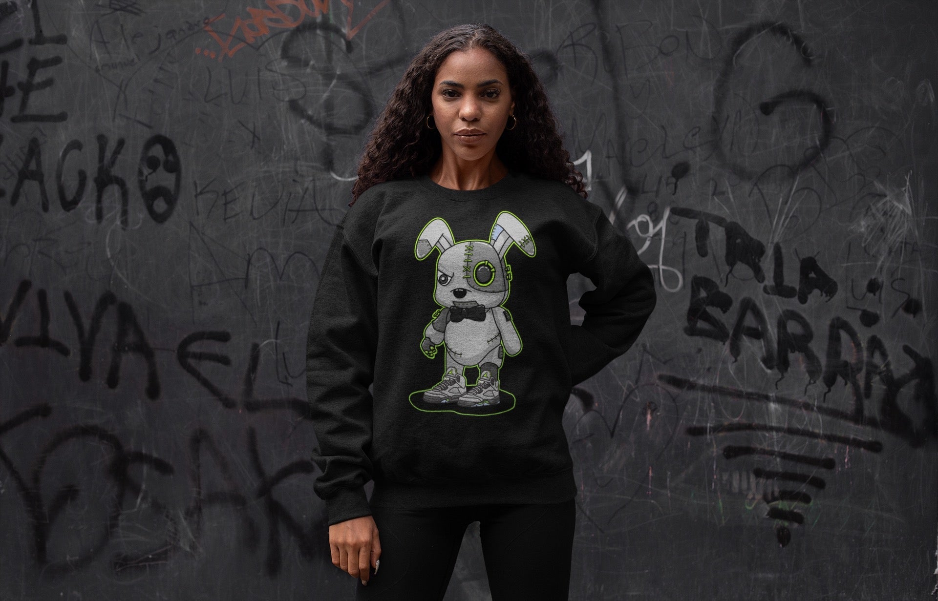 Jordan 5 Green Bean Sneaker Match Tees Cyborg Bunny Sneaker Tees Jordan 5 Green Bean Sneaker Release Tees Unisex Shirts