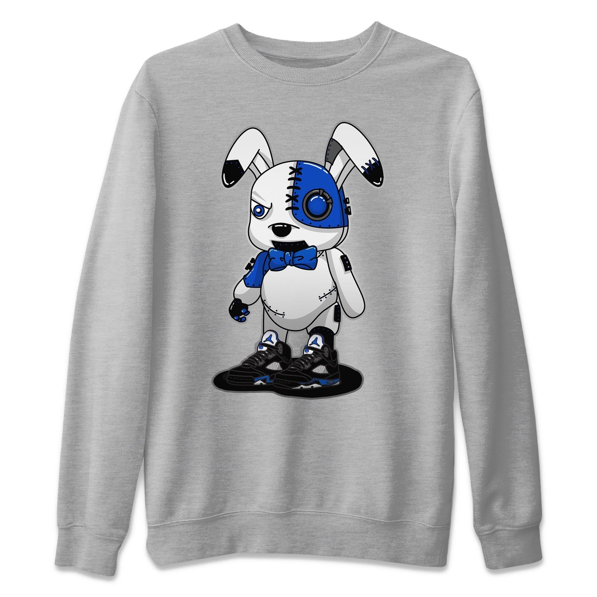 Jordan 5 Racer Blue Sneaker Match Tees Cyborg Bunny Sneaker Tees Jordan 5 Racer Blue Sneaker Release Tees Unisex Shirts