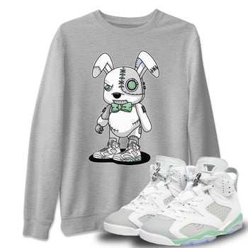 Jordan 6 Mint Foam Sneaker Match Tees Cyborg Bunny Sneaker Tees Jordan 6 Mint Foam Sneaker Release Tees Unisex Shirts