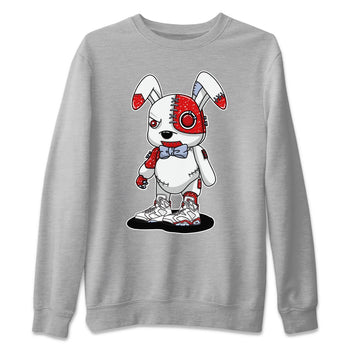 Jordan 6 Red Velvet Cookies Sneaker Match Tees Cyborg Bunny Sneaker Tees Jordan 6 Red Velvet Cookies Sneaker Release Tees Unisex Shirts